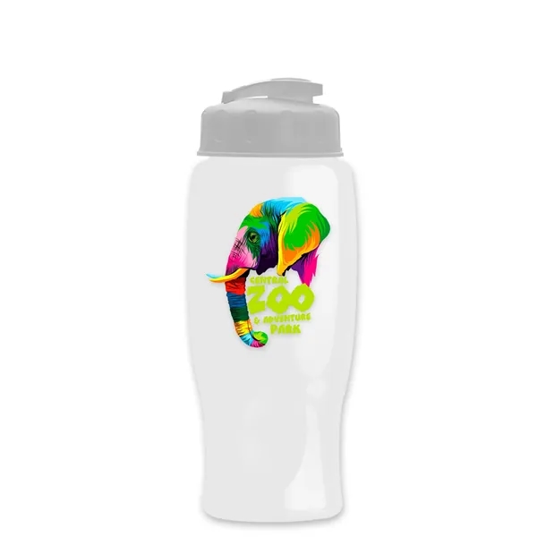 27 oz Transparent Sports Bottles with Flip Top Lid have a... from ASI 40480 Koozie Group
