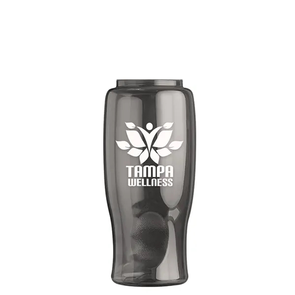 27 oz Transparent Sports Bottles with Flip Top Lid have a... from ASI 40480 Koozie Group