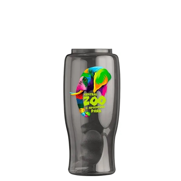 27 oz Transparent Sports Bottles with Flip Top Lid have a... from ASI 40480 Koozie Group