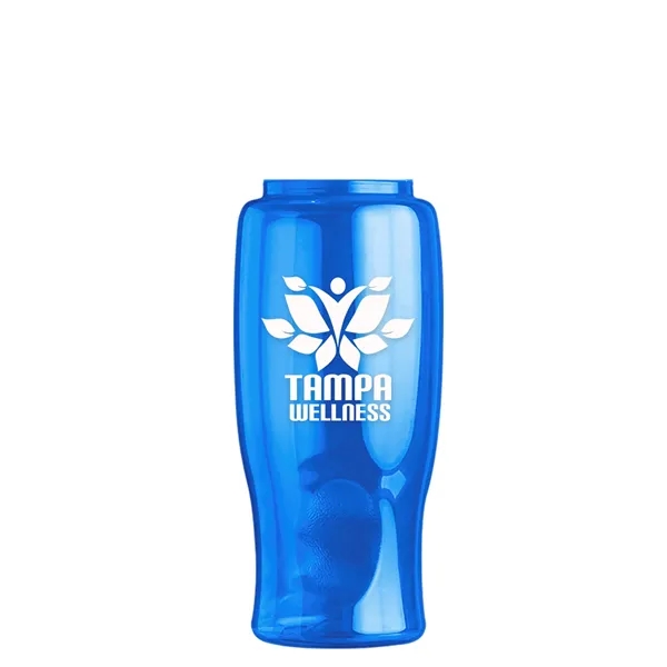 27 oz Transparent Sports Bottles with Flip Top Lid have a... from ASI 40480 Koozie Group