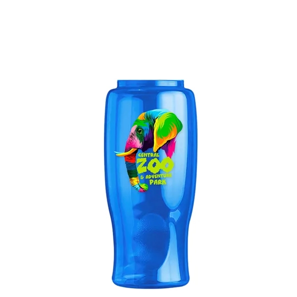 27 oz Transparent Sports Bottles with Flip Top Lid have a... from ASI 40480 Koozie Group