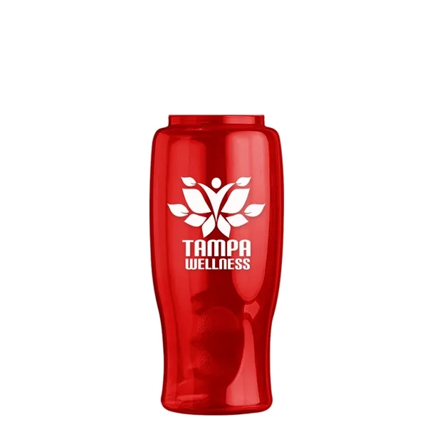 27 oz Transparent Sports Bottles with Flip Top Lid have a... from ASI 40480 Koozie Group