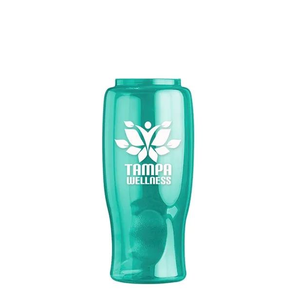 27 oz Transparent Sports Bottles with Flip Top Lid have a... from ASI 40480 Koozie Group
