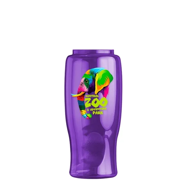 27 oz Transparent Sports Bottles with Flip Top Lid have a... from ASI 40480 Koozie Group