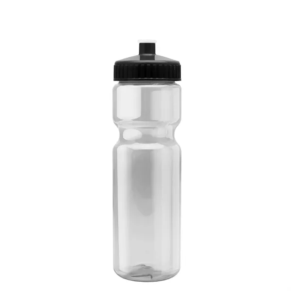 Transparent sports bottle, 28 oz., heavy wall design for multiple use.... from ASI 40480 Koozie Group