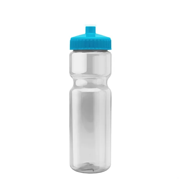 Transparent sports bottle, 28 oz., heavy wall design for multiple use.... from ASI 40480 Koozie Group