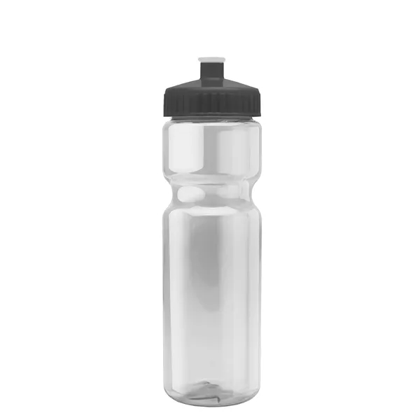 Transparent sports bottle, 28 oz., heavy wall design for multiple use.... from ASI 40480 Koozie Group