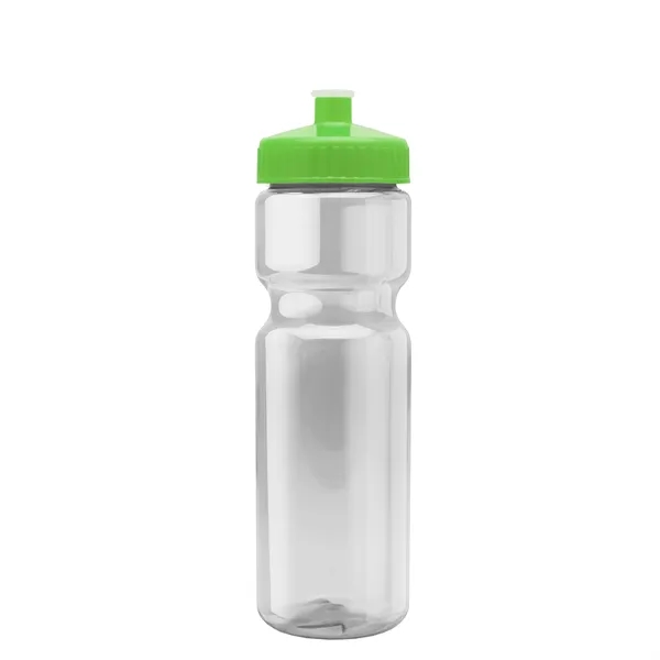 Transparent sports bottle, 28 oz., heavy wall design for multiple use.... from ASI 40480 Koozie Group