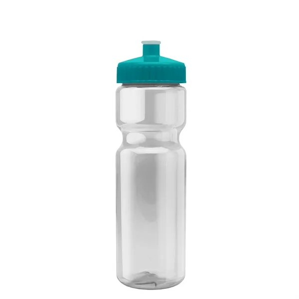 Transparent sports bottle, 28 oz., heavy wall design for multiple use.... from ASI 40480 Koozie Group