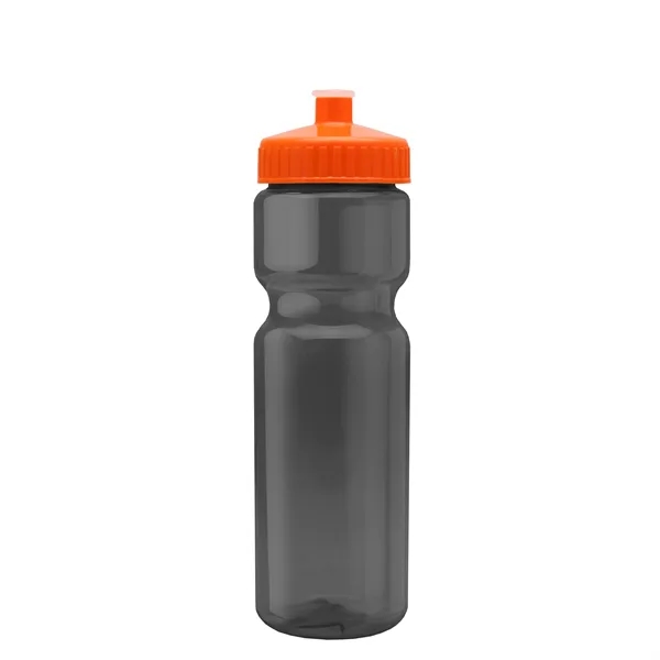 Transparent sports bottle, 28 oz., heavy wall design for multiple use.... from ASI 40480 Koozie Group