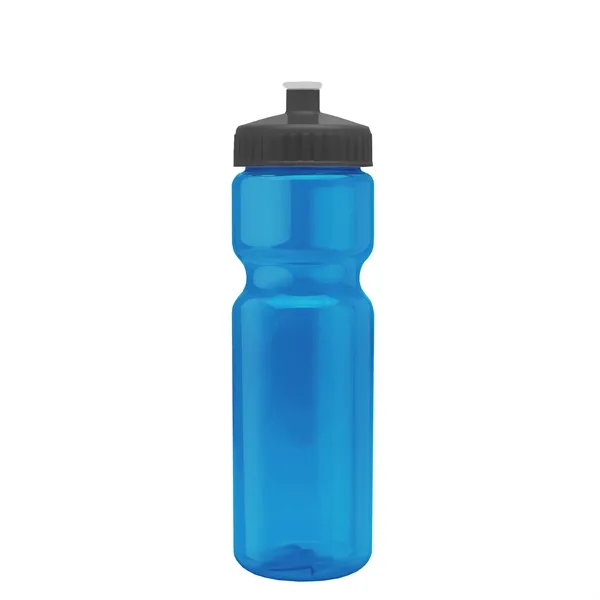 Transparent sports bottle, 28 oz., heavy wall design for multiple use.... from ASI 40480 Koozie Group