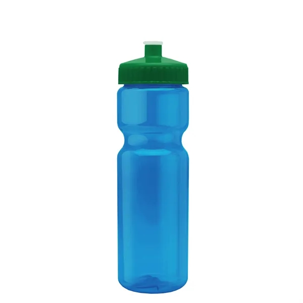 Transparent sports bottle, 28 oz., heavy wall design for multiple use.... from ASI 40480 Koozie Group