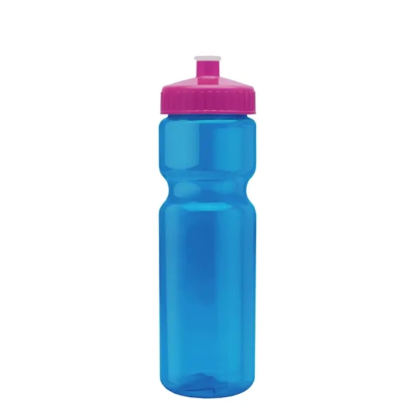 Transparent sports bottle, 28 oz., heavy wall design for multiple use.... from ASI 40480 Koozie Group