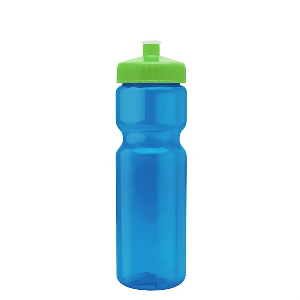 Transparent sports bottle, 28 oz., heavy wall design for multiple use.... from ASI 40480 Koozie Group