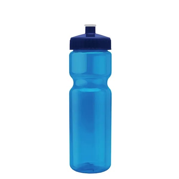 Transparent sports bottle, 28 oz., heavy wall design for multiple use.... from ASI 40480 Koozie Group