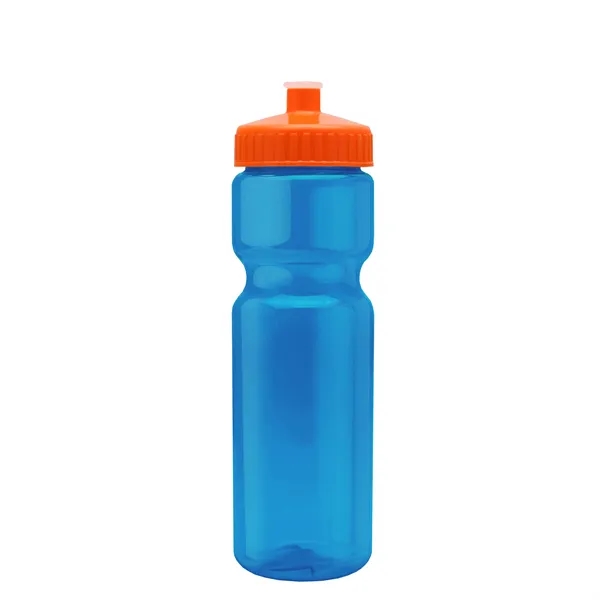 Transparent sports bottle, 28 oz., heavy wall design for multiple use.... from ASI 40480 Koozie Group