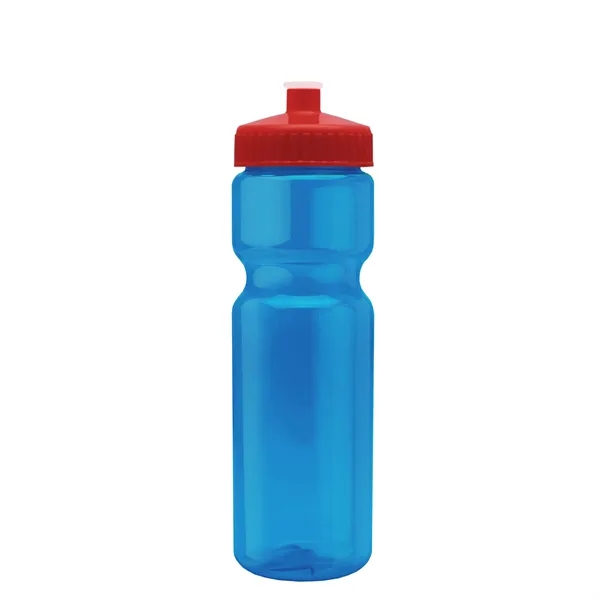 Transparent sports bottle, 28 oz., heavy wall design for multiple use.... from ASI 40480 Koozie Group
