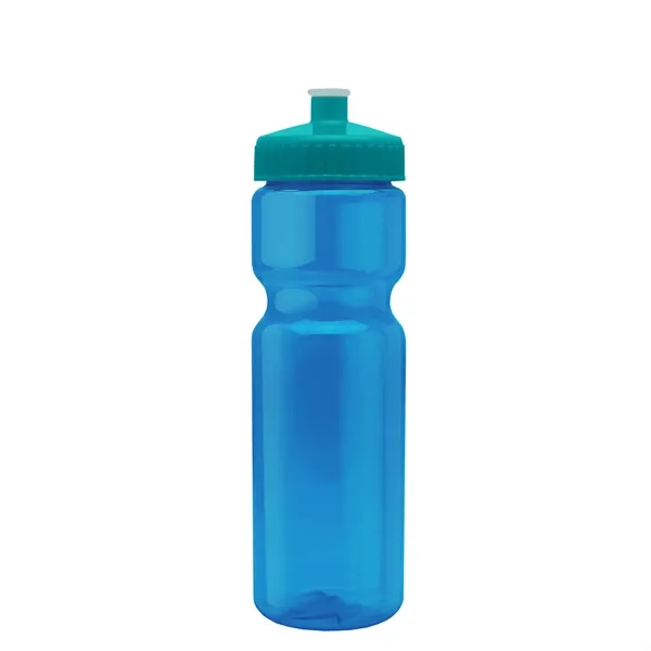 Transparent sports bottle, 28 oz., heavy wall design for multiple use.... from ASI 40480 Koozie Group