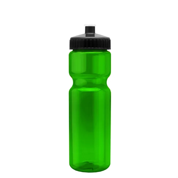 Transparent sports bottle, 28 oz., heavy wall design for multiple use.... from ASI 40480 Koozie Group