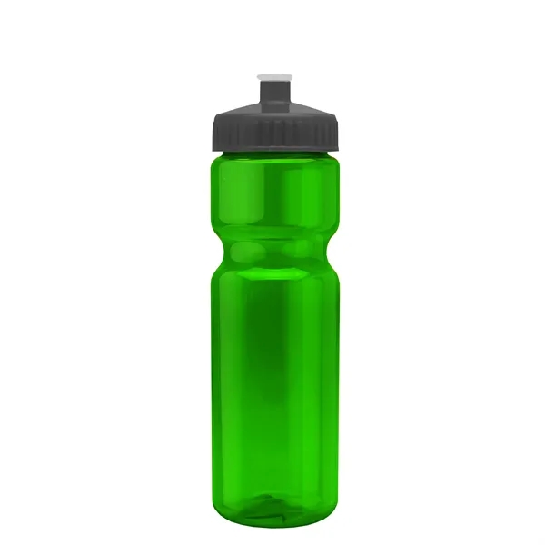 Transparent sports bottle, 28 oz., heavy wall design for multiple use.... from ASI 40480 Koozie Group