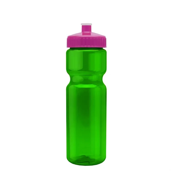 Transparent sports bottle, 28 oz., heavy wall design for multiple use.... from ASI 40480 Koozie Group