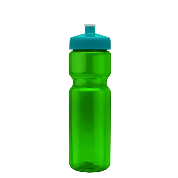 Transparent sports bottle, 28 oz., heavy wall design for multiple use.... from ASI 40480 Koozie Group