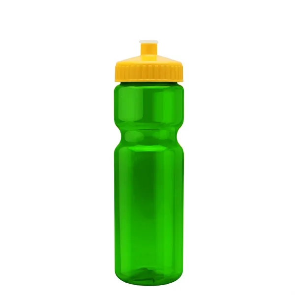 Transparent sports bottle, 28 oz., heavy wall design for multiple use.... from ASI 40480 Koozie Group