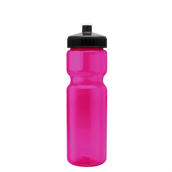 Transparent sports bottle, 28 oz., heavy wall design for multiple use.... from ASI 40480 Koozie Group