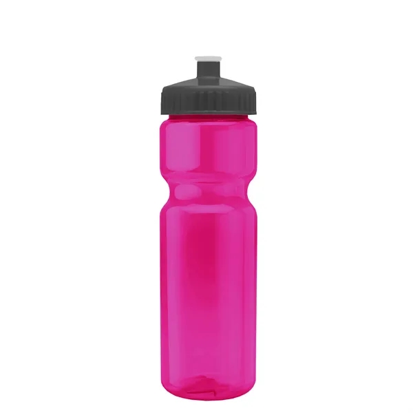 Transparent sports bottle, 28 oz., heavy wall design for multiple use.... from ASI 40480 Koozie Group
