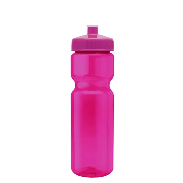 Transparent sports bottle, 28 oz., heavy wall design for multiple use.... from ASI 40480 Koozie Group