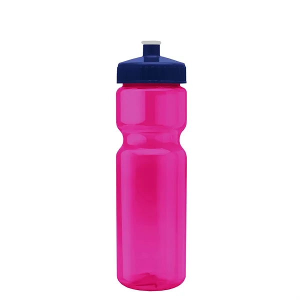 Transparent sports bottle, 28 oz., heavy wall design for multiple use.... from ASI 40480 Koozie Group