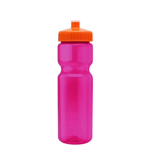 Transparent sports bottle, 28 oz., heavy wall design for multiple use.... from ASI 40480 Koozie Group