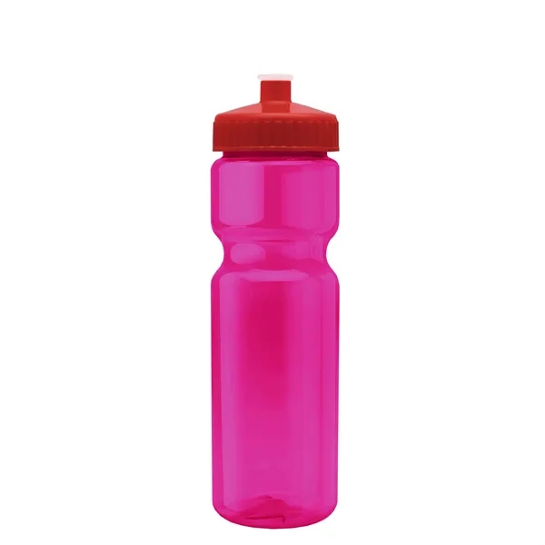 Transparent sports bottle, 28 oz., heavy wall design for multiple use.... from ASI 40480 Koozie Group