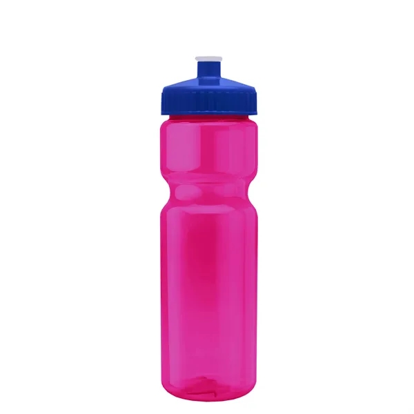 Transparent sports bottle, 28 oz., heavy wall design for multiple use.... from ASI 40480 Koozie Group