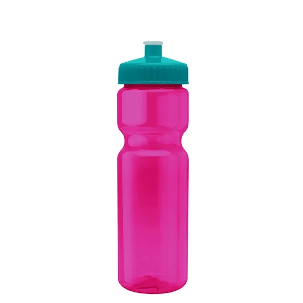 Transparent sports bottle, 28 oz., heavy wall design for multiple use.... from ASI 40480 Koozie Group