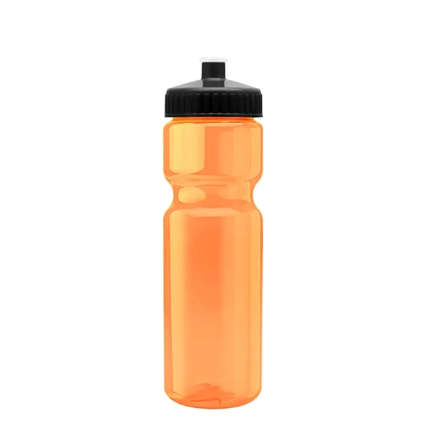Transparent sports bottle, 28 oz., heavy wall design for multiple use.... from ASI 40480 Koozie Group