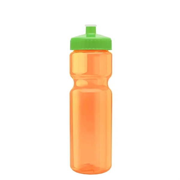 Transparent sports bottle, 28 oz., heavy wall design for multiple use.... from ASI 40480 Koozie Group