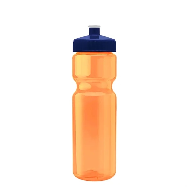Transparent sports bottle, 28 oz., heavy wall design for multiple use.... from ASI 40480 Koozie Group