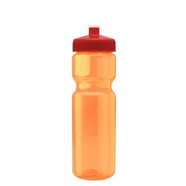 Transparent sports bottle, 28 oz., heavy wall design for multiple use.... from ASI 40480 Koozie Group