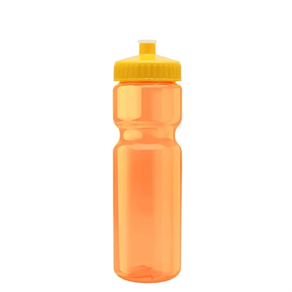 Transparent sports bottle, 28 oz., heavy wall design for multiple use.... from ASI 40480 Koozie Group