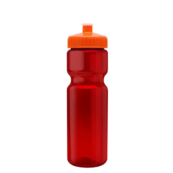 Transparent sports bottle, 28 oz., heavy wall design for multiple use.... from ASI 40480 Koozie Group