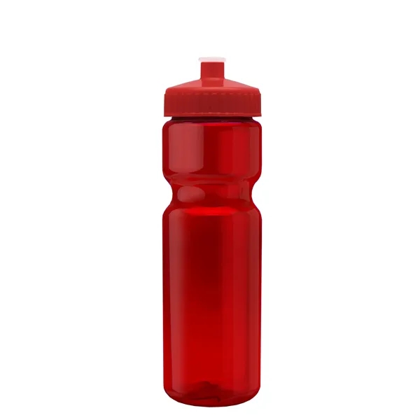 Transparent sports bottle, 28 oz., heavy wall design for multiple use.... from ASI 40480 Koozie Group