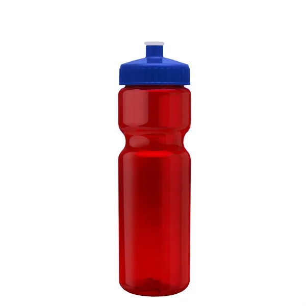 Transparent sports bottle, 28 oz., heavy wall design for multiple use.... from ASI 40480 Koozie Group