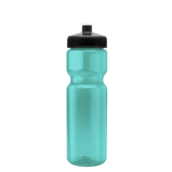 Transparent sports bottle, 28 oz., heavy wall design for multiple use.... from ASI 40480 Koozie Group