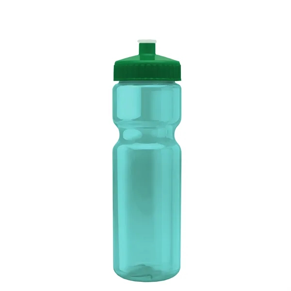 Transparent sports bottle, 28 oz., heavy wall design for multiple use.... from ASI 40480 Koozie Group