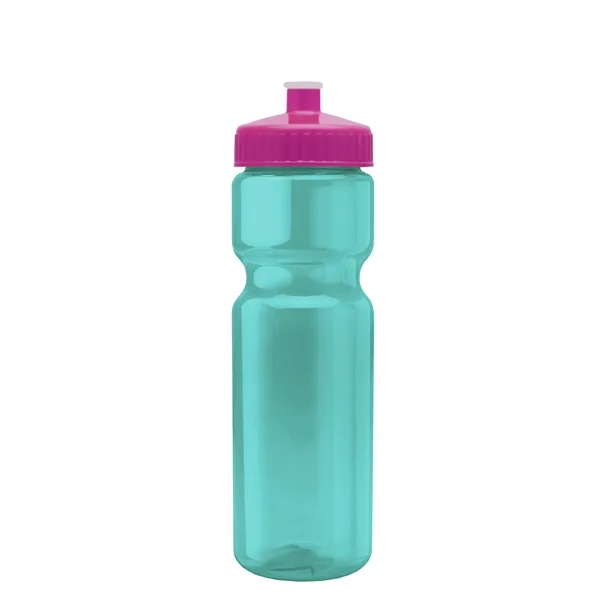 Transparent sports bottle, 28 oz., heavy wall design for multiple use.... from ASI 40480 Koozie Group