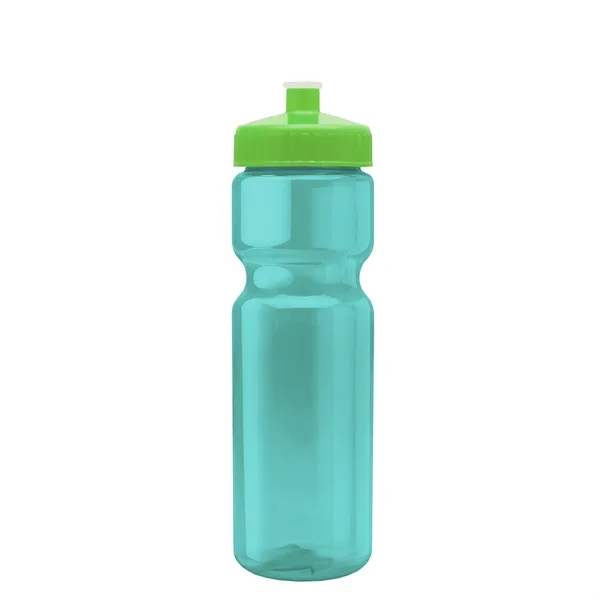Transparent sports bottle, 28 oz., heavy wall design for multiple use.... from ASI 40480 Koozie Group