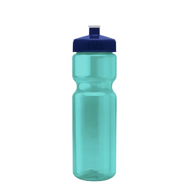 Transparent sports bottle, 28 oz., heavy wall design for multiple use.... from ASI 40480 Koozie Group
