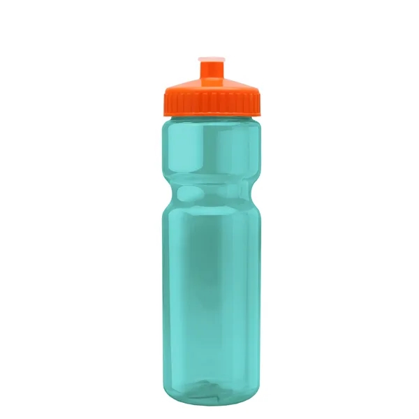 Transparent sports bottle, 28 oz., heavy wall design for multiple use.... from ASI 40480 Koozie Group