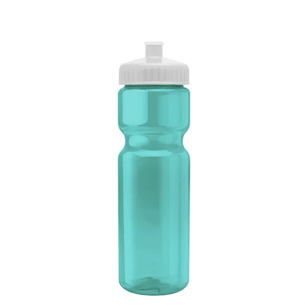 Transparent sports bottle, 28 oz., heavy wall design for multiple use.... from ASI 40480 Koozie Group